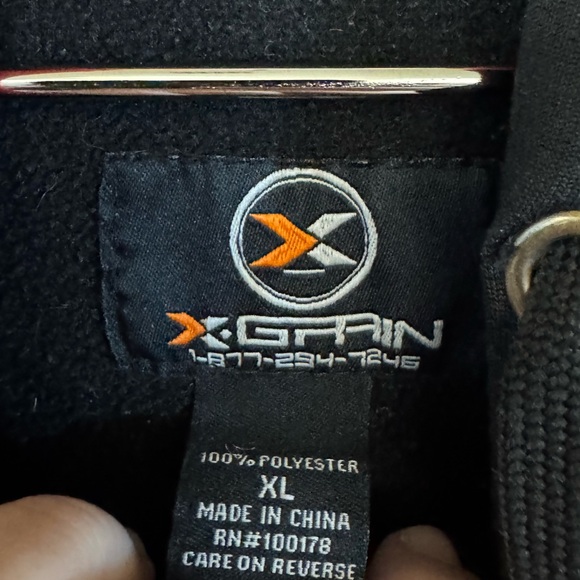 Fallen Leaf Lake Tahoe Fire Department Black Embroidered Hoodie Men’s XL - Picture 5 of 5